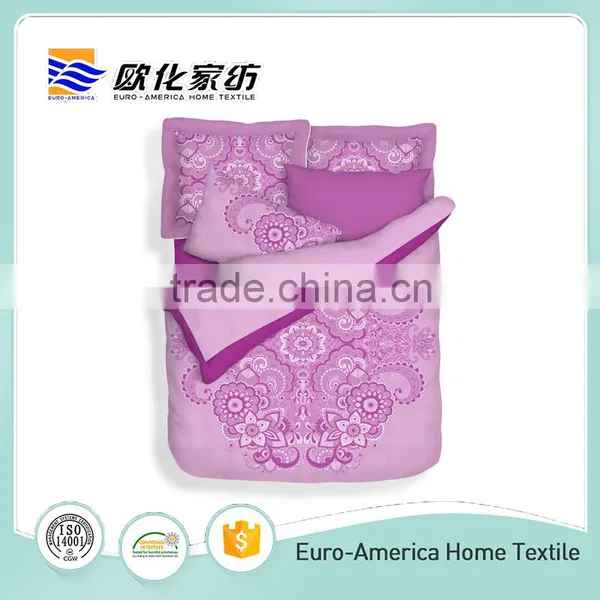 Cotton Bed Sheets Sets Home 4pc Bedding Set photo-6