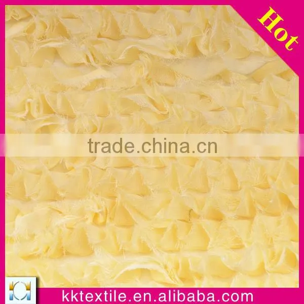 Top Quality High Quality African Swiss Lace Fabrics 3d Rose Chiffon Fabric photo-2