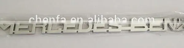 Hot Sale 3D ABS Plastic Chrome Electroplating Self-adhesive Car Body Sticker ,car Sticker photo-2