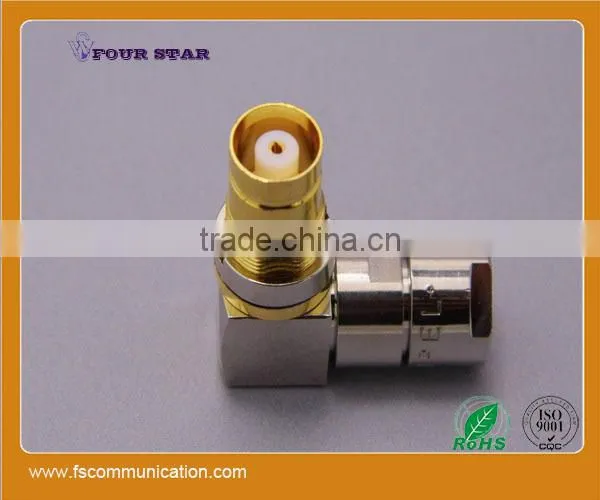 1.6/5.6 Female Bulkhead Right Angle Clamp Connector For Flex-3 Cable B photo-3