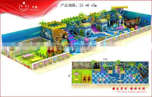 2016 Hot Free Design Indoor Playground,Manufacture Soft Playground For Sale photo-4