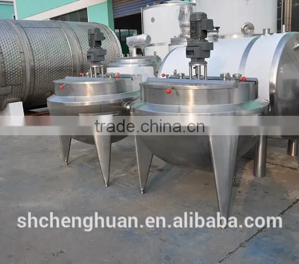 Industrial Food-grade Jacket Kettle With Agitator photo-3