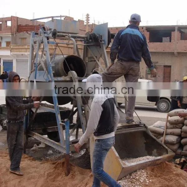 Containerized Export Algeria Market Diesel Cement Mixer photo-5