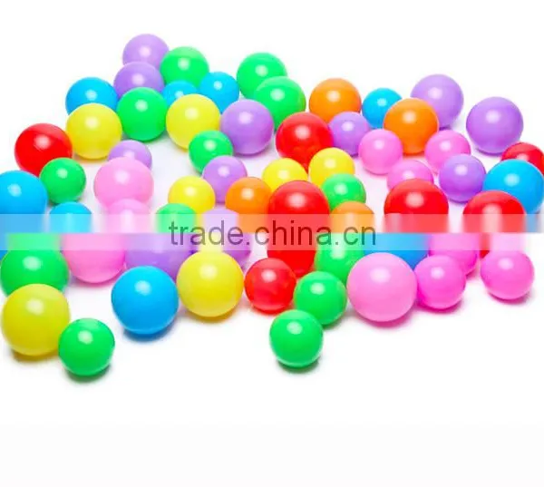 Blue Color 8cm Bulk Plastic Balls Bulk Ball Pit Balls Made In China photo-4