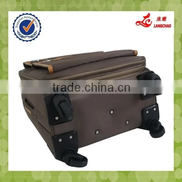 2015 Unique Style China Factory Trolley Case Fashion Soft Easy Carrying Travel Suitcase photo-5
