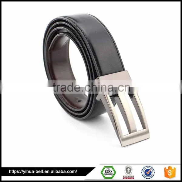 Smooth Black Design Latest Leather Belt for Men