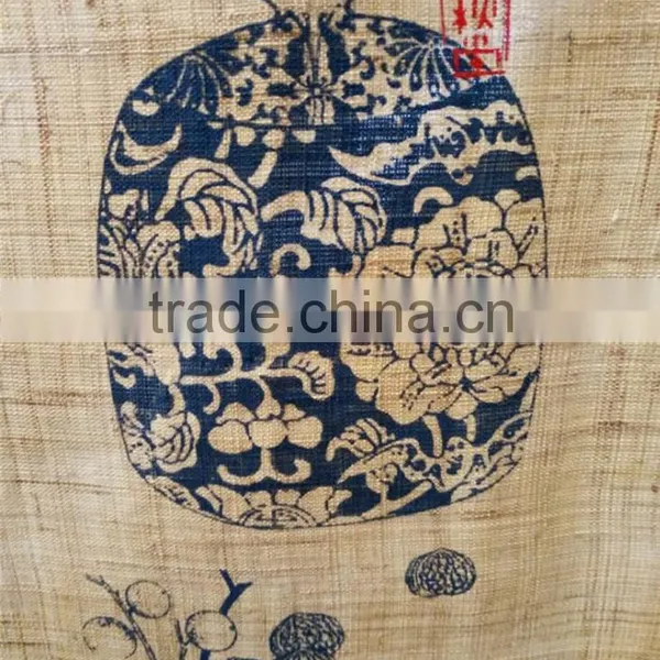 Printing Ramie Fabric Rolling Painting photo-2