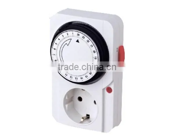 Greenhouse Hydroponic 24 hours Digital Switch Timer German 24hrs Daily Mechanical 24 hour timer switch