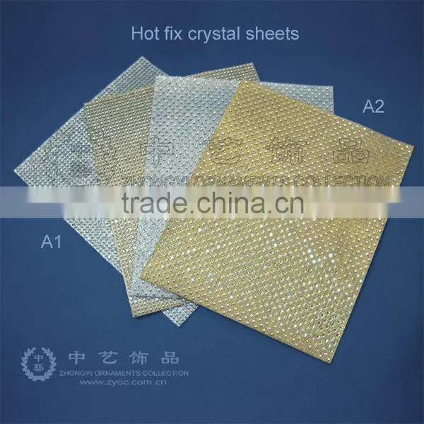 (P4-01) Hot Fix Rhinestone Transfer by Sheet