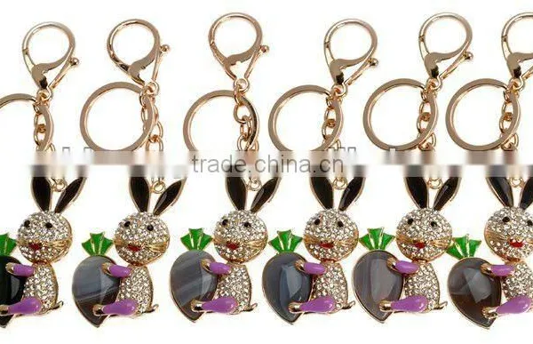 Latest Rabbit Shaped Key Chain/key Holer