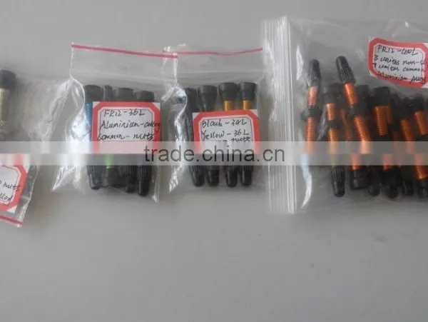 Tubeless Valves Bicycle FR12 Tyre Valve Bike Tyre Valve 40mm 34mm Presta Aluminium Alloy photo-4