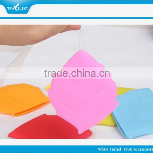Travel Colorful Foliage Shaped Portable Silicon Cup photo-2