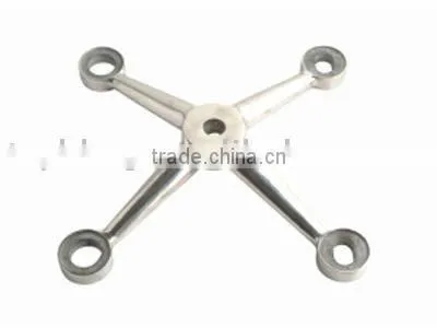 Stainless steel glass spider fittings 210mm from hole to hole