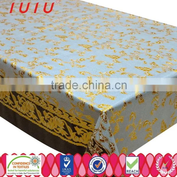 Wholesale Gold PVC Tablecloth photo-5