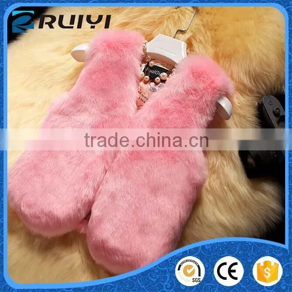 European Fashion Women's Clothing Winter Man-made Fur Short Vest