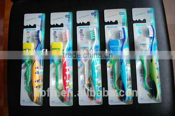 Oral Care Kit--toothbrush With Dental Floss photo-2