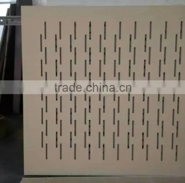Acoustic Perforated Gypsum Board With Cross Oval Hole