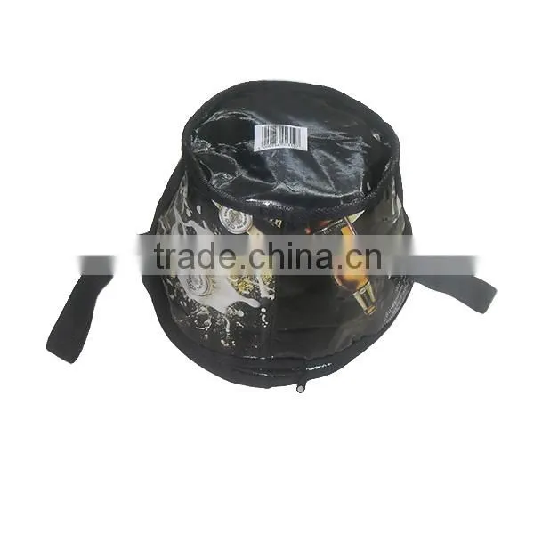 2016 Wholesale Factory High Quality Recycle Round Cooler Bag Lunch Bag photo-3