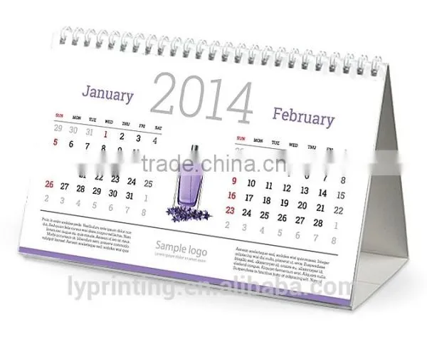 2016 Promotional Calendar Printing LOGO Printing photo-6