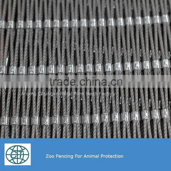 Hot Sales 304 Stainless Steel Wire Rope Zoo Mesh for Large Animal Enclosures Mesh photo-4