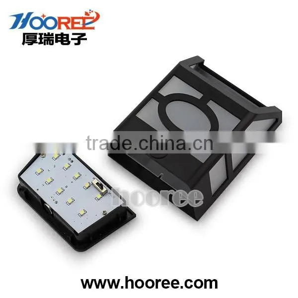 Deluxe Wall / Garden / Door / Window Sound Control Solar Light photo-6