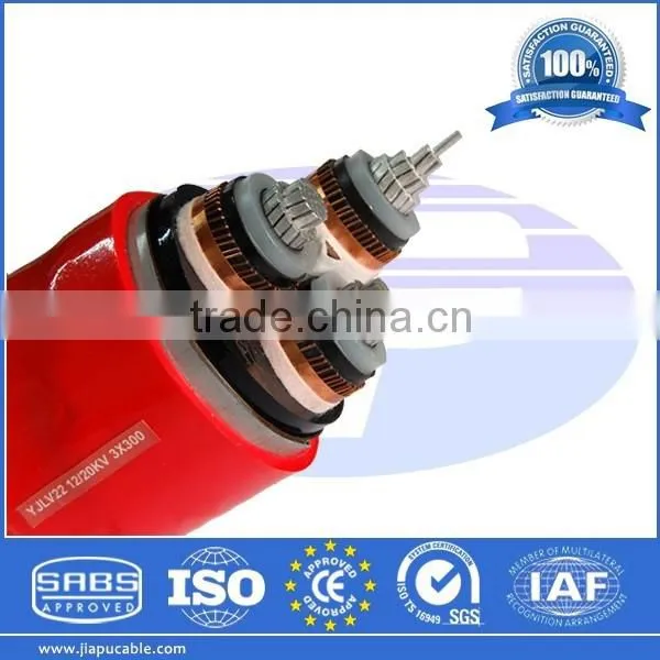China Good Supplier 3.6/ 6 KVXLPE Insulated Unarmoured Power Cable photo-2