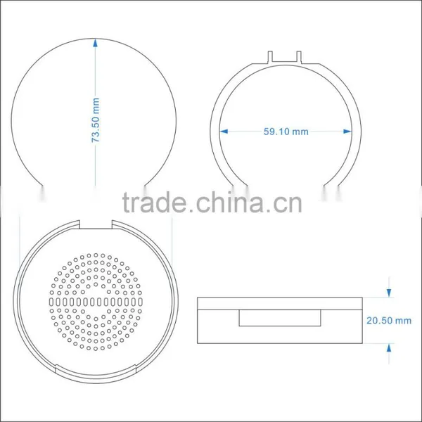 Small Capacity Empty Cosmetic Loose Powder Case photo-2