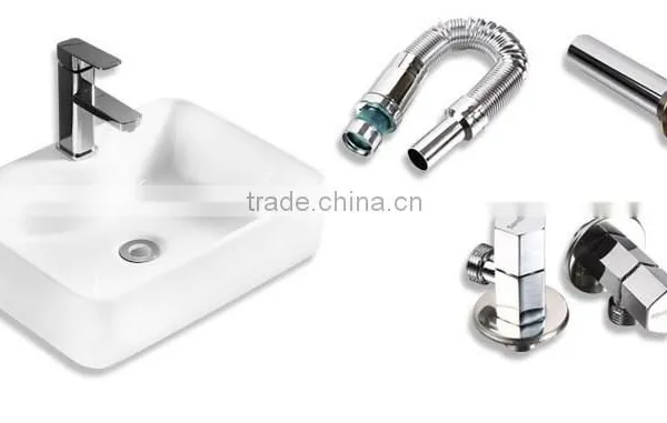 European Style Color Art Basin With Facuet photo-5