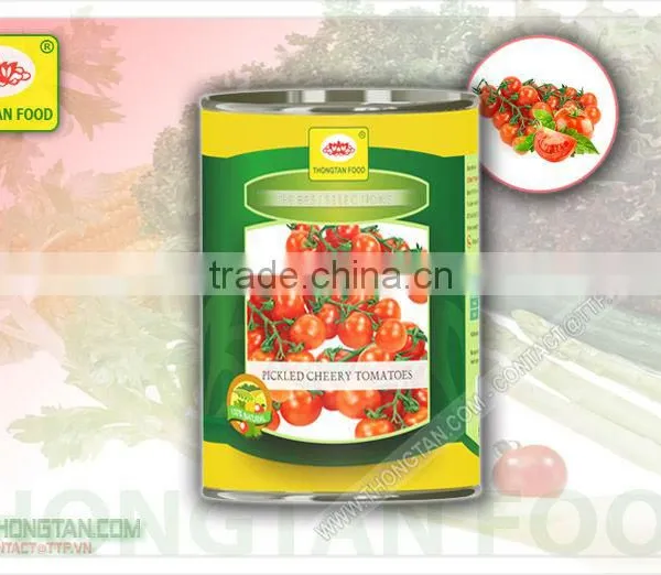 Pickled Cherry Tomato in Can 15 Oz