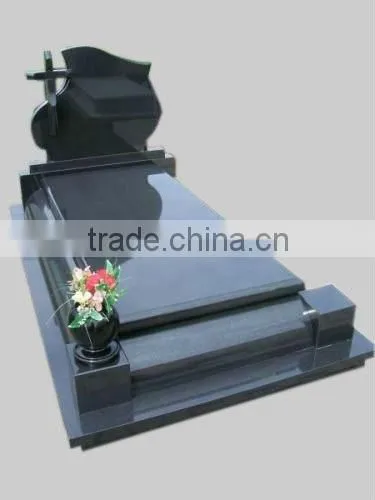Tombstones Black Granite Stone Statue DSF-M006