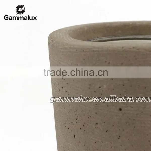 Vintage Style Concrete Table Lamp Concrete Desk Lamp Wiht Edison Bulb photo-4