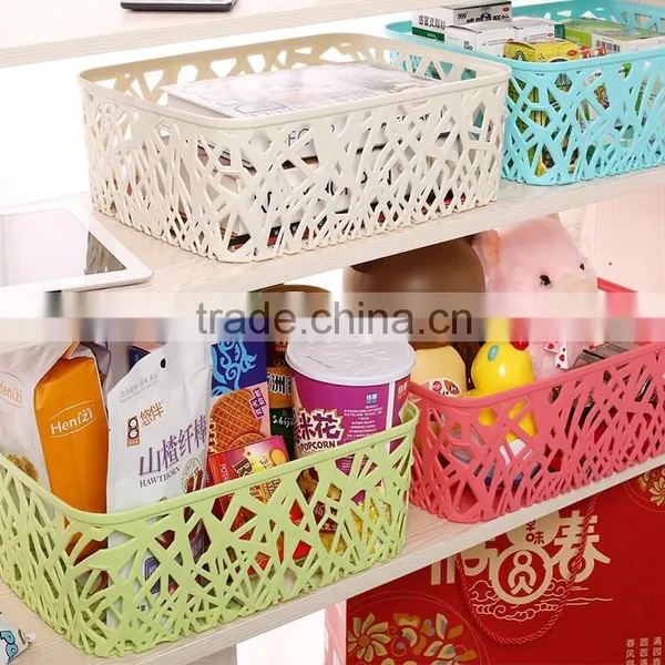 Hollow Colorful Storage Basket Made in China photo-2