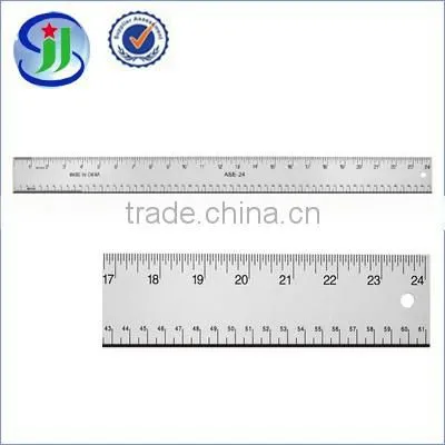 High Quality 24 Inch 600mm Aluminium Ruler Metal Ruler Drawing Tools