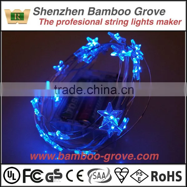 LED Star Style Copper String Lights