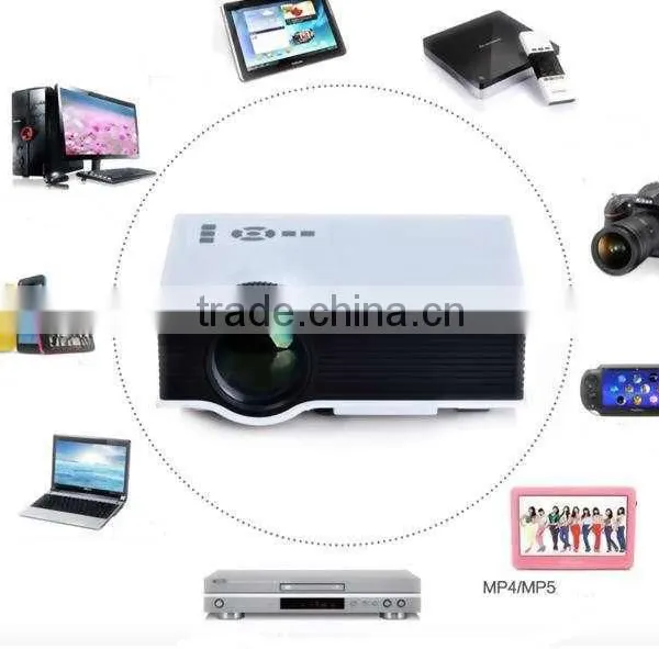 Multimedia Projector 800*480 Mini LED Home Theater TV Proyector Full HD HDMI Projector UC40 photo-2