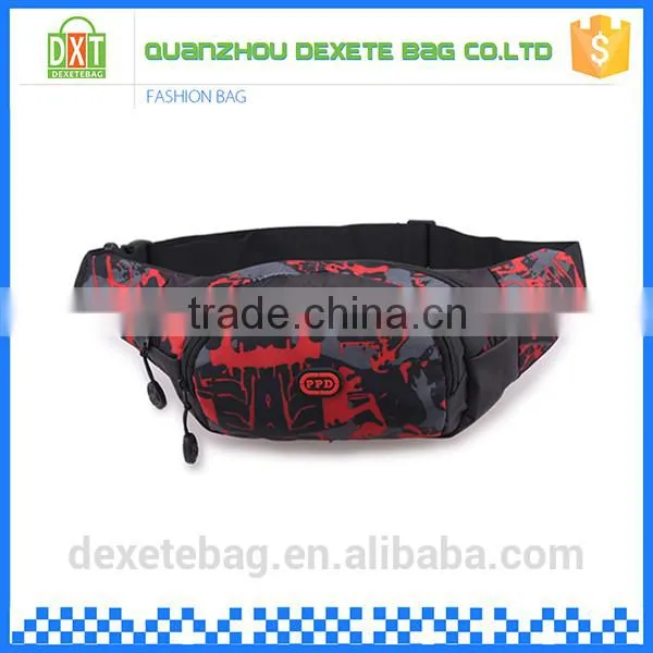 New Design Soft Polyester Mens Leather Waist Bag