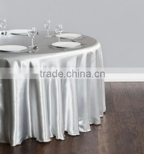 Factory Wholesale Satin Table Cloth photo-5