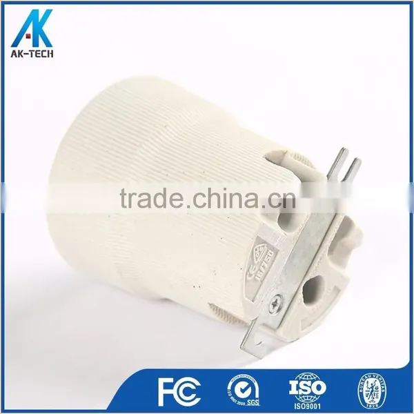 Ceramic Iron Thread Fitting E39 E40 Lamp Base , Pendant Light Holder Supplier photo-4