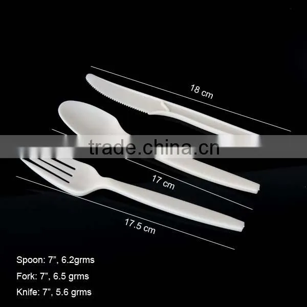 Plant Starch Biodegradable Fork/corn Starch Utensils photo-3
