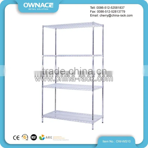 Light Duty Steel Chrome Wire Shelving For Household photo-2
