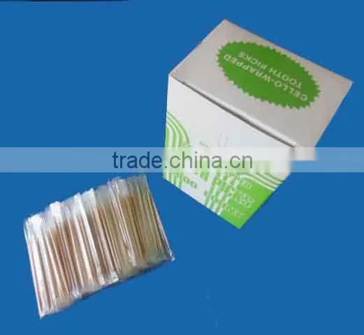 1000pcs Dia 2.2mm Wooden Cello Wrapped Toothpicks photo-3