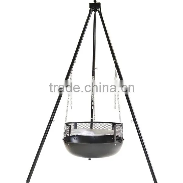Adjustable and Swing Balcony Hanging Grill Charcoal Bbq photo-2