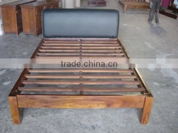 SHEESHAM WOOD BED