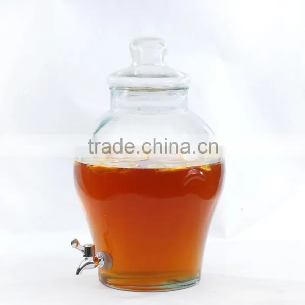 12L Glass Juice Dispenser With Metal Stand in a Color Box photo-3
