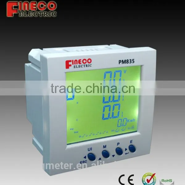 PM835 Watt Panel Meter ac dc Voltage Digital Panel Meter Electric Digital Panel Meter in Taiwan