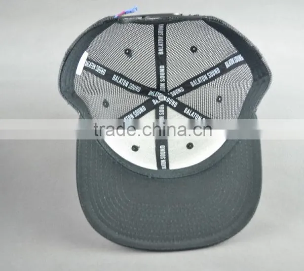 Custom 6-panel Snapback Cap With 3D Embroidery Logo photo-6