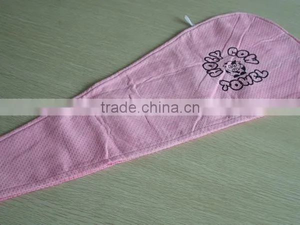 PVA Cool Sports Towel With Car Design Plastic Tube photo-5