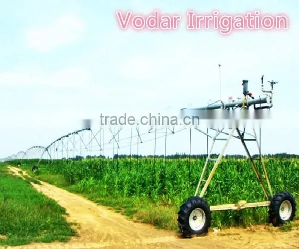 Two-wheels Linear Irrigation Equipment From Factory