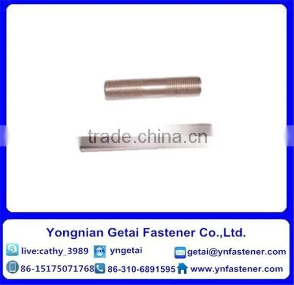 Single Head Bolts/Single End Studs in Bolts, DIN933/931 H.D.G / Galvanized With Black /yellow Zinc Plated/blue White photo-3