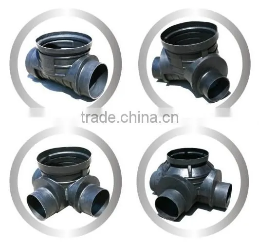 Factory Price HDPE Inspection Chamber Union Tee Elbow for Drainage System photo-2